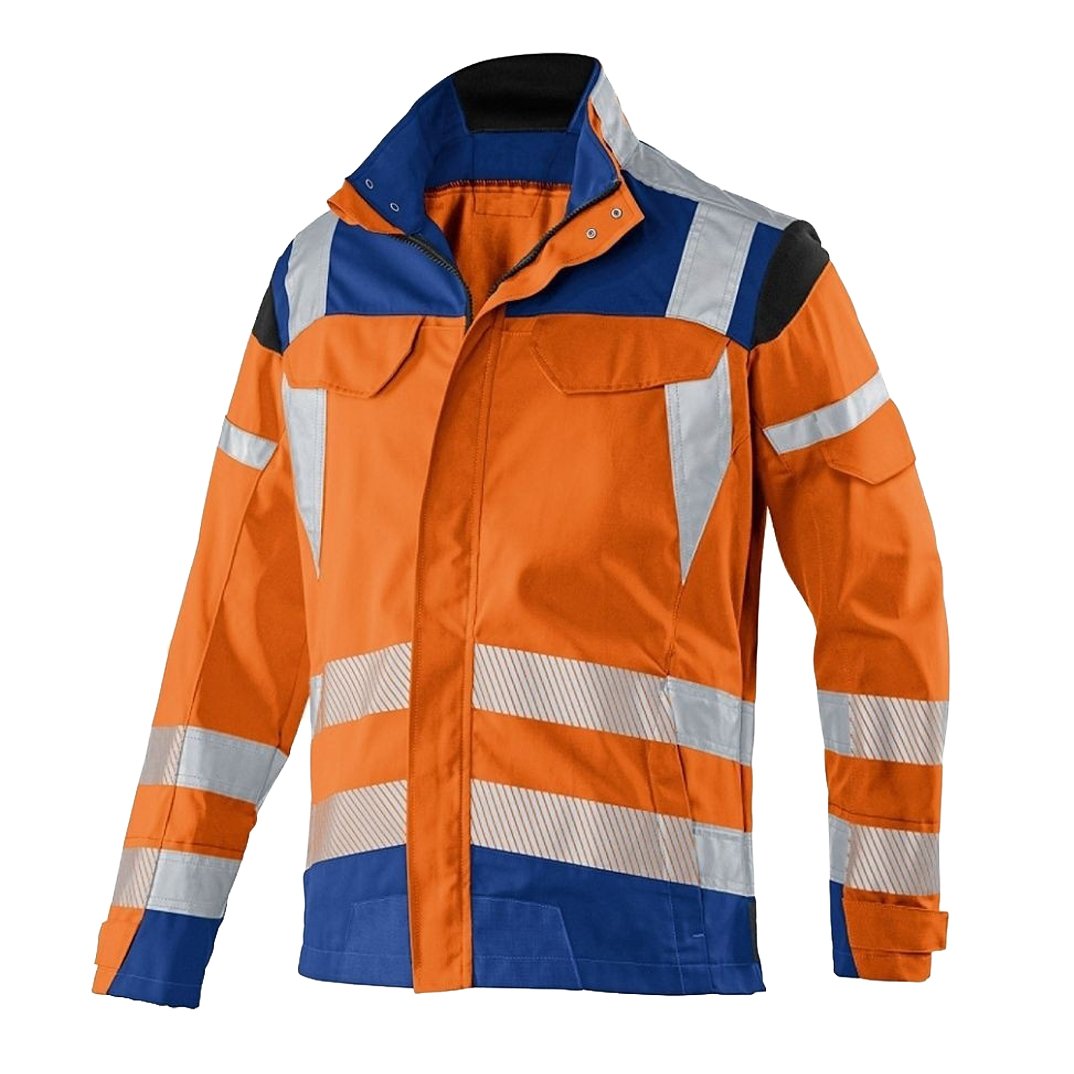 k-bler-reflectiq-arbeitsjacke-psa-2-gr-62-warnschutzjacke-warngelb-dunkelblau image 5