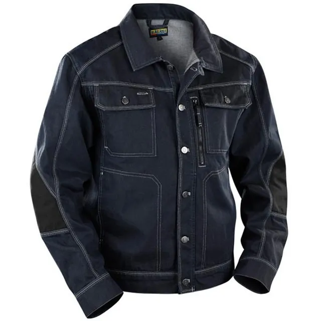 bl-kl-der-405911408999l-handwerker-jacke-denim-marineblau-schwarz-l image 1