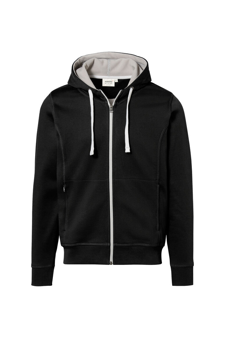 hakro-no-455-kapuzenjacke-bonded-eco-mit-microfleece image 1