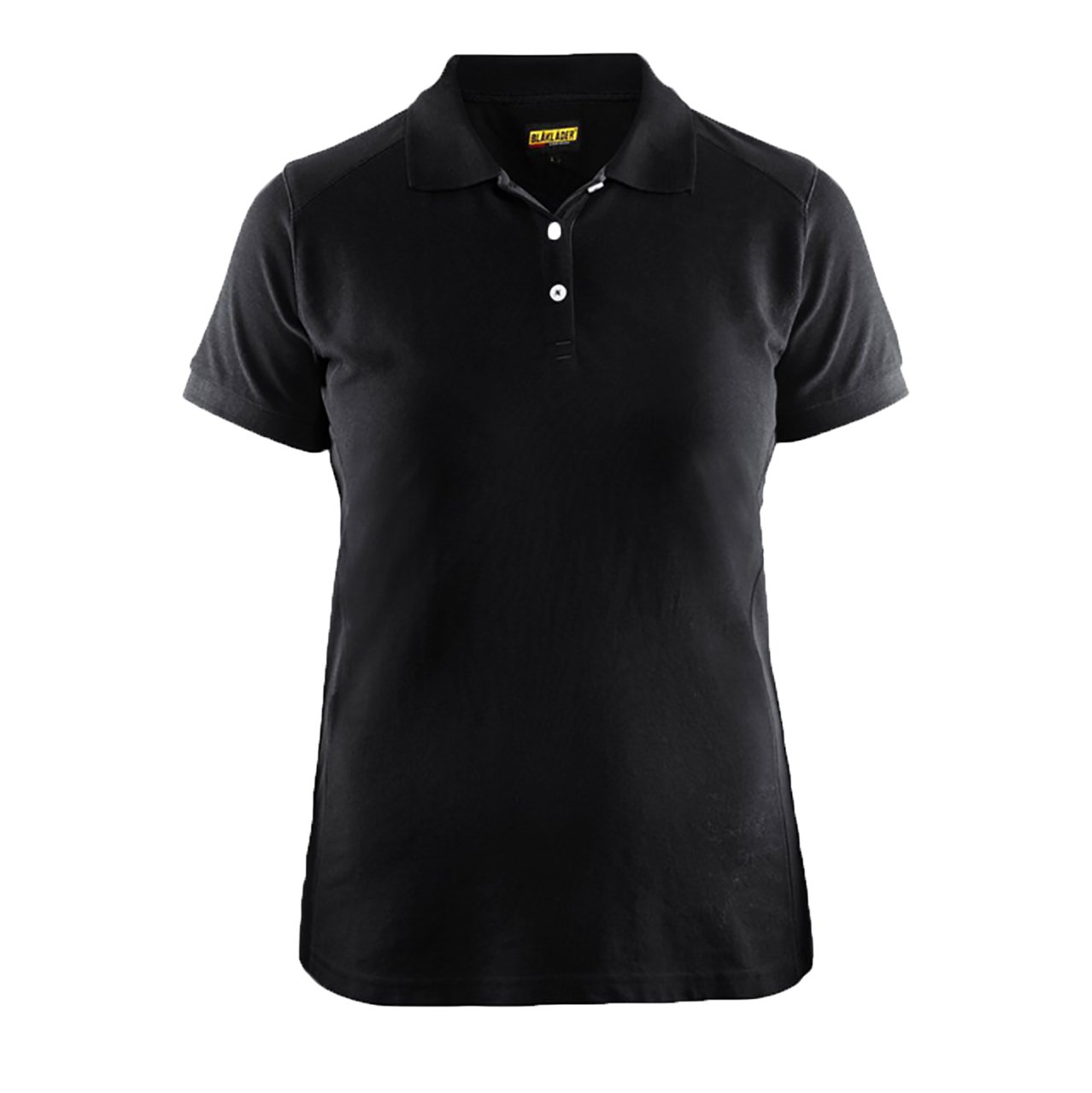 blaaklaeder-damen-polo-shirt-3390-schwarz-xxl-baumwollmix image 1