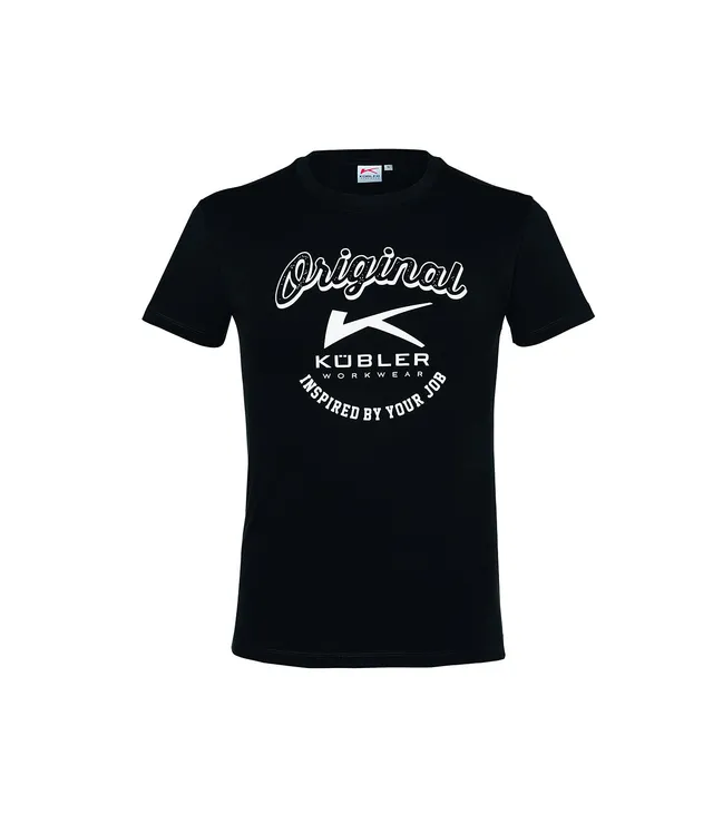 k-bler-shirts-t-shirt-print-arbeitsshirt-schwarz-gr-e-l image 1