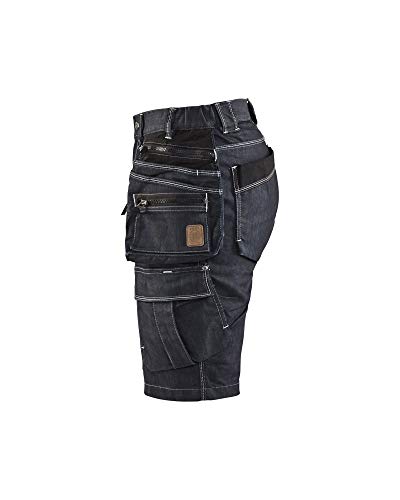 bl-kl-der-x1900-7992-stretch-damen-handwerker-shorts-marineblau-schwarz image 8