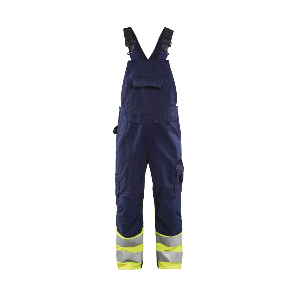 bl-kl-der-2662-high-vis-latzhose-marineblau-gelb-c50 image 1