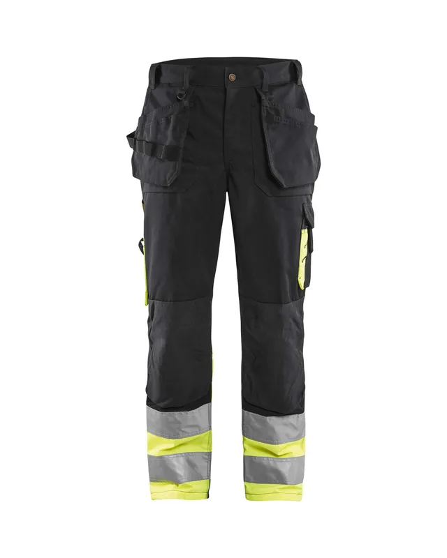 bl-kl-der-15291860-high-vis-arbeitshose-schwarz-gelb-gr-e-d104 image 1