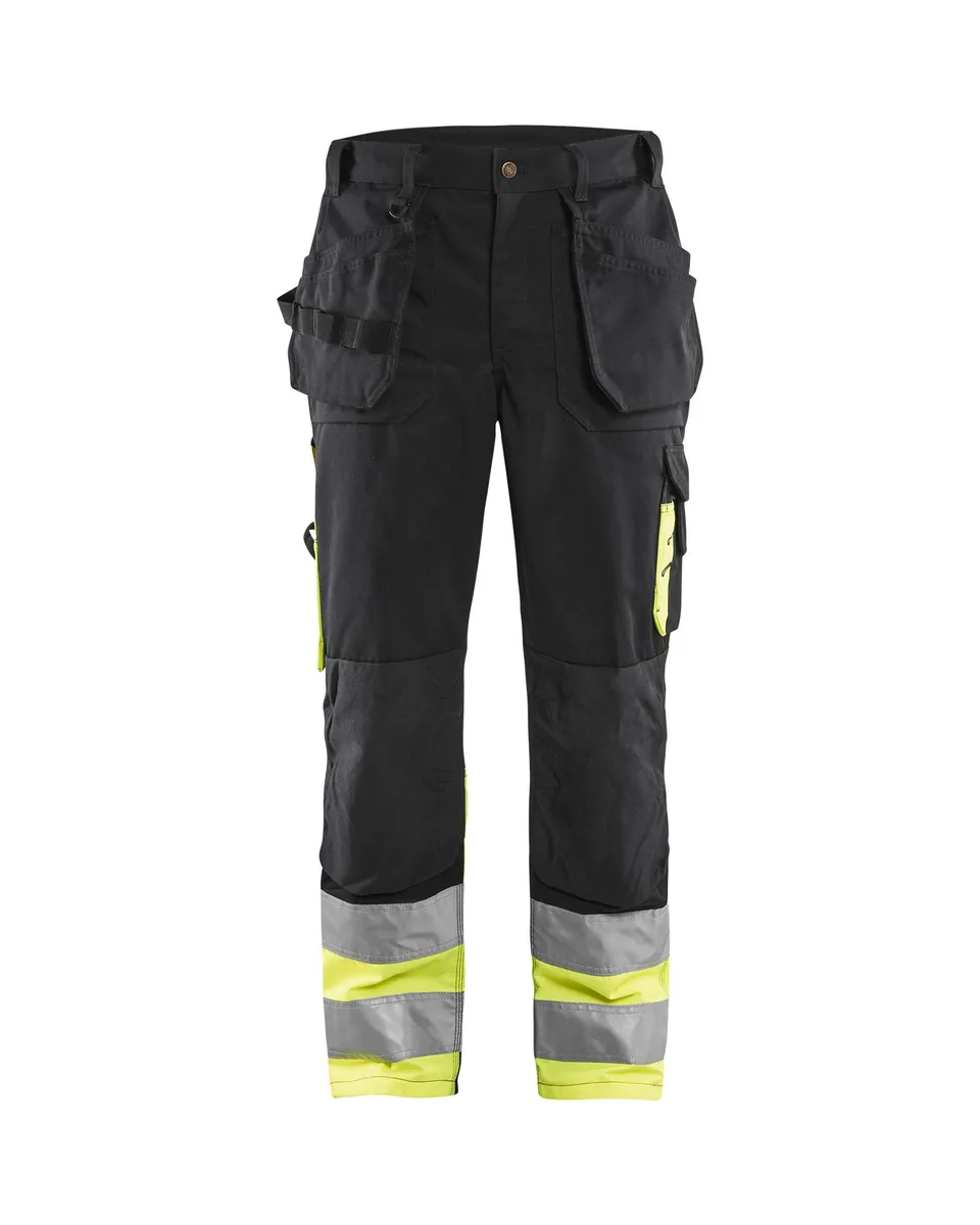 bl-kl-der-15291860-high-vis-arbeitshose-schwarz-gelb-gr-e-d104 image 1