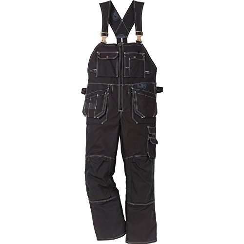 fristads-kansas-100310-bib-n-brace-arbeitsjacke-schwarz image 4