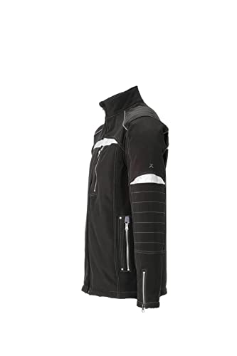 planam-durawork-softshelljacke-schwarz-grau-xl image 8
