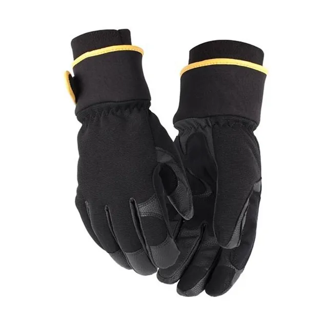 bl-kl-der-2247-arbeitshandschuh-gef-ttert-schwarz-grau-gr-e-11 image 1