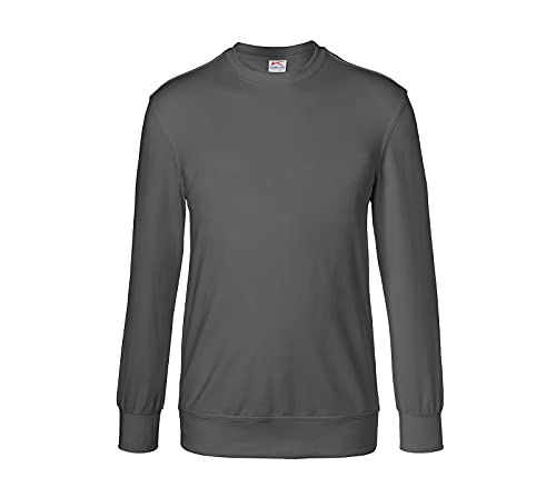k-bler-shirts-sweatshirt-anthrazit-melange-workwear-sweatshirt image 4