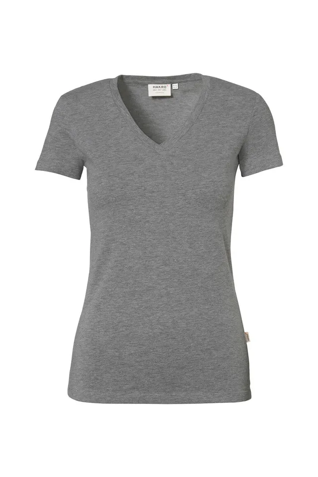 hakro-no-172-damen-v-shirt-stretch-damen-t-shirt-body-fit image 1