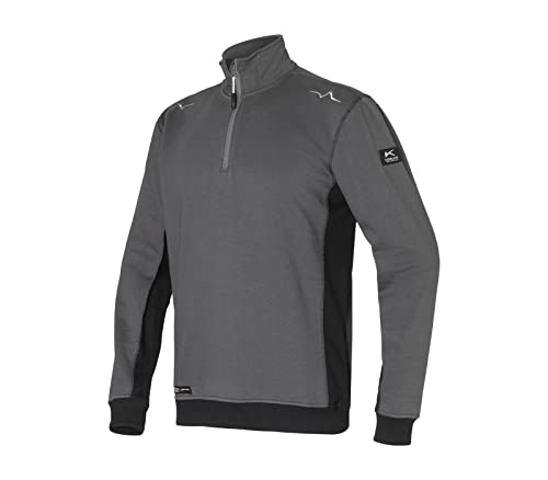 k-bler-pulse-sweat-troyer-mit-frontrei-verschluss-und-stehkragen image 4