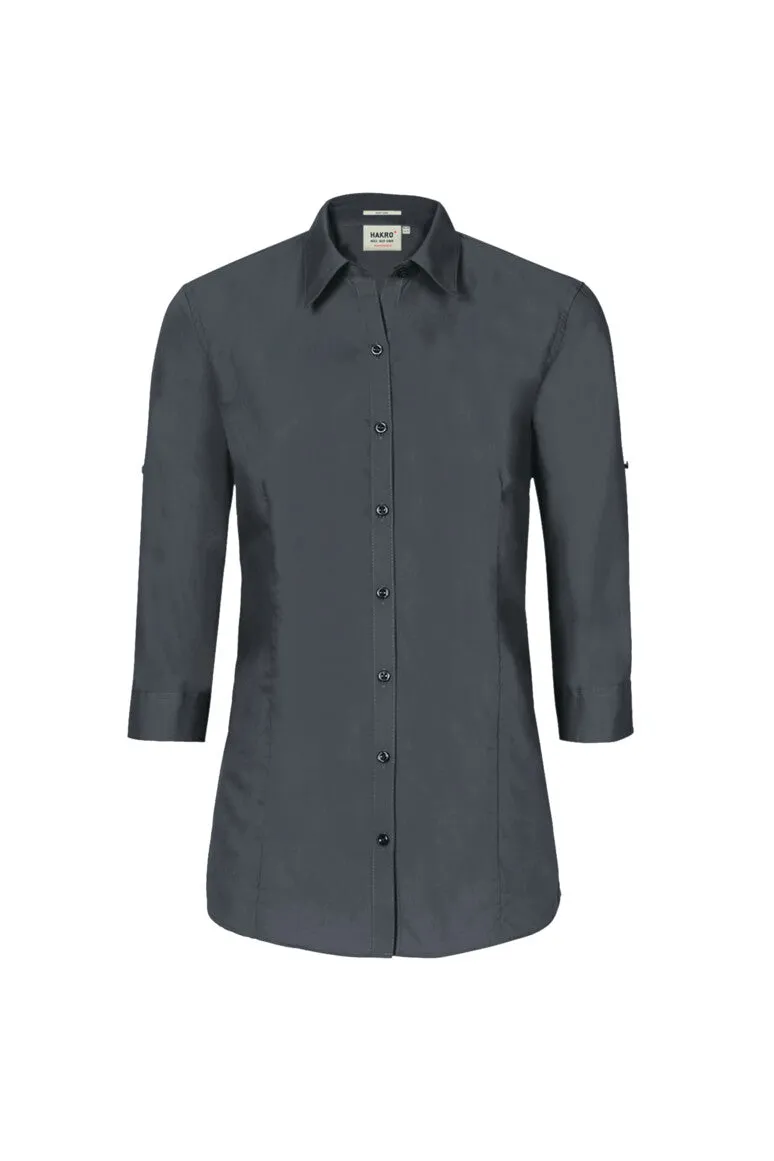 hakro-no-120-3-4-arm-bluse-mikralinar-regular-fit-damen-arbeitsbluse image 1