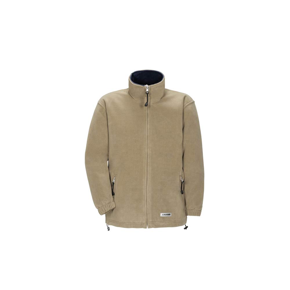 planam-outdoor-stream-fleecejacke-marine-camel-gr-xl image 6