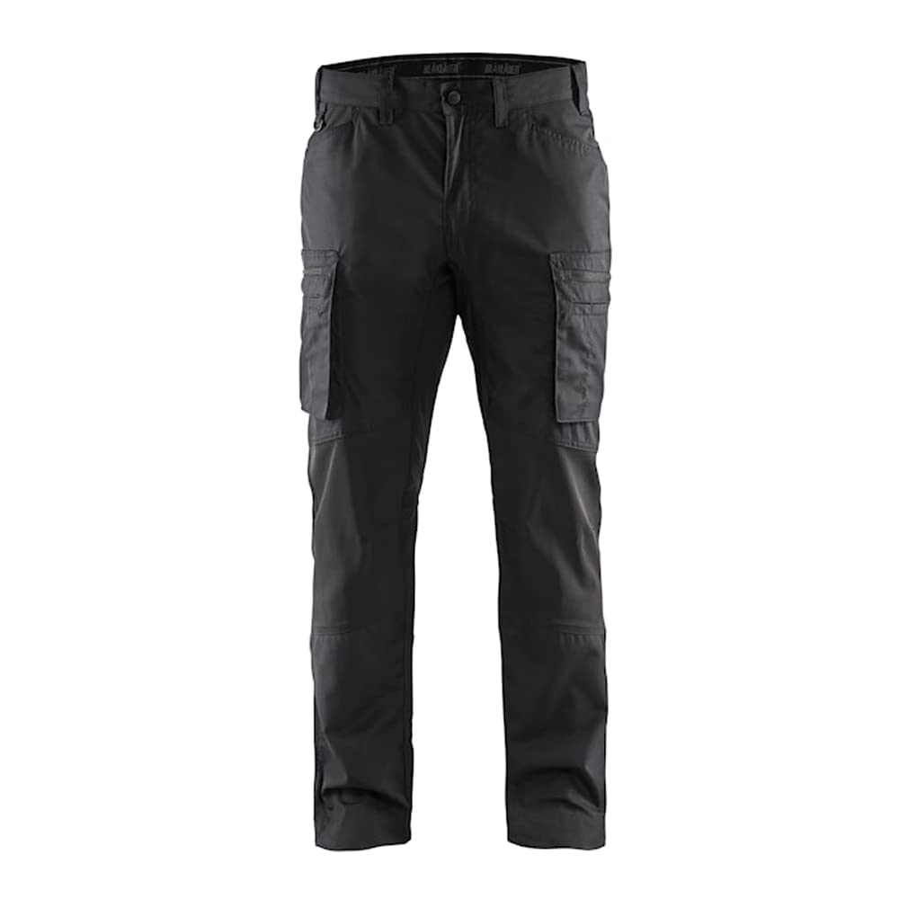 bl-kl-der-1457-service-stretch-arbeitshose-schwarz-d104 image 1