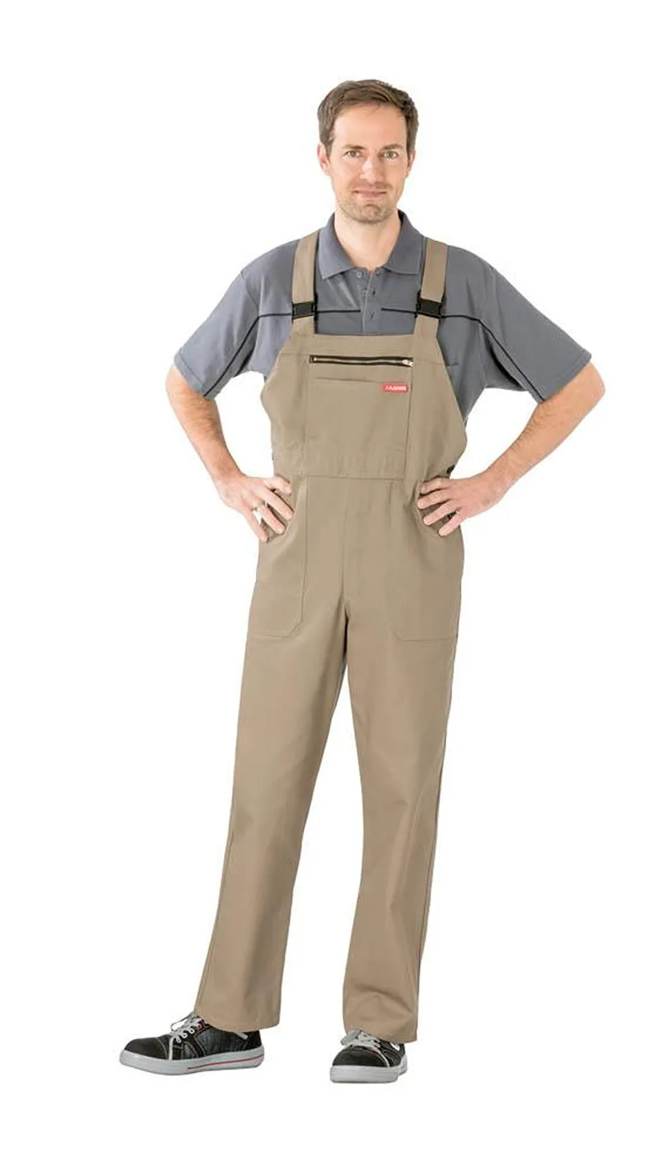 planam-bw-290-latzhose-khaki-gr-e-25 image 1