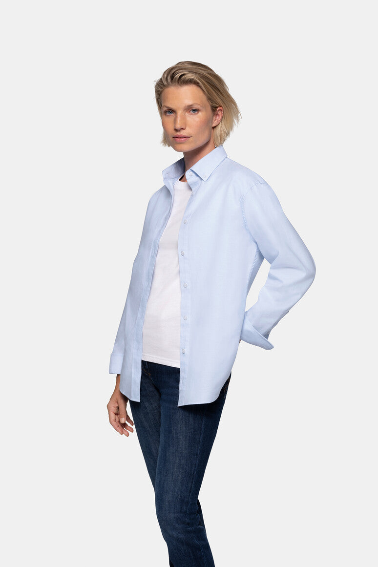 hakro-no-138-oxford-bluse-comfort-fit-damen-oversize-bluse-aus-baumwolle image 7