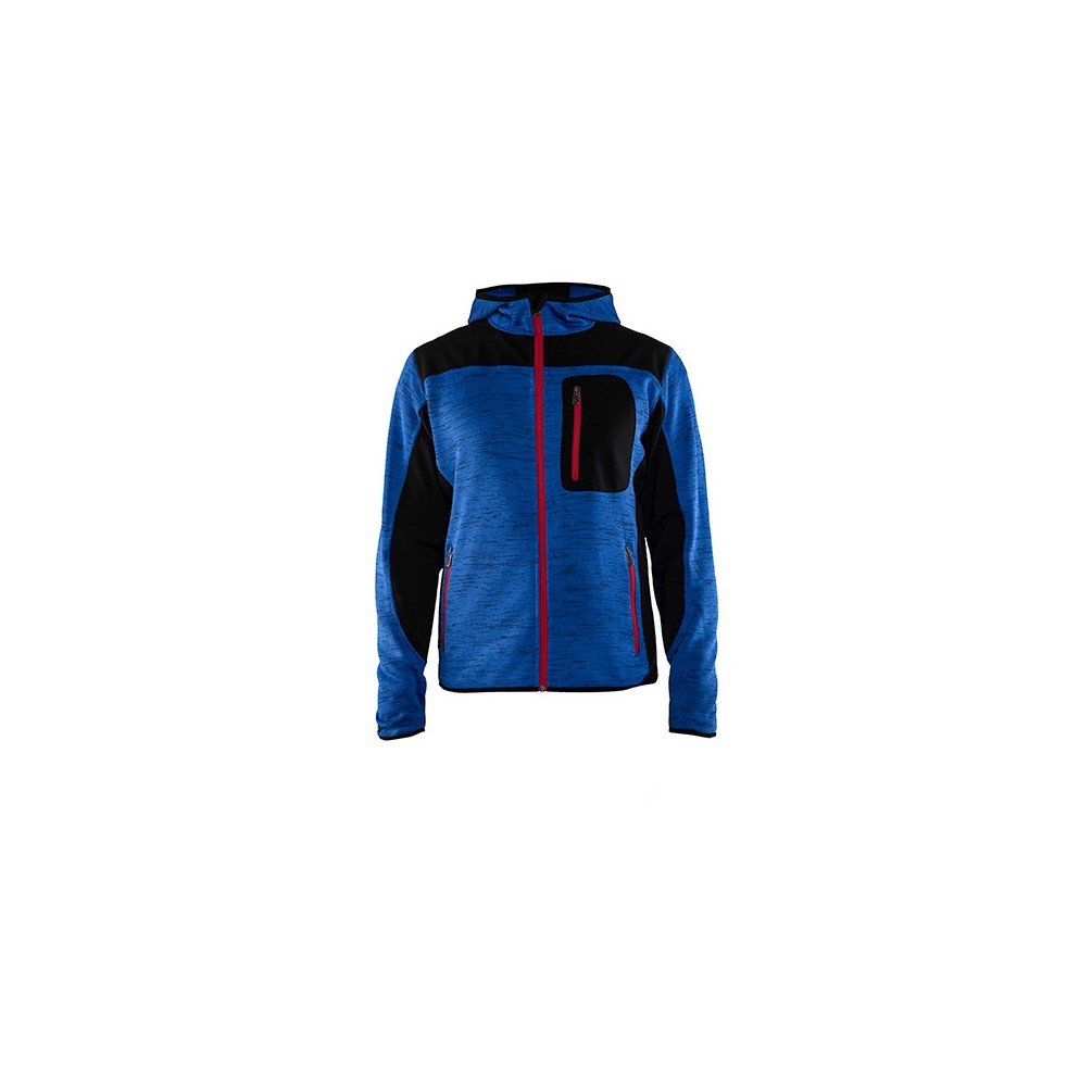 bl-kl-der-4930-strickjacke-mit-softshell-verst-rkungen-rot-schwarz-xxxl image 8