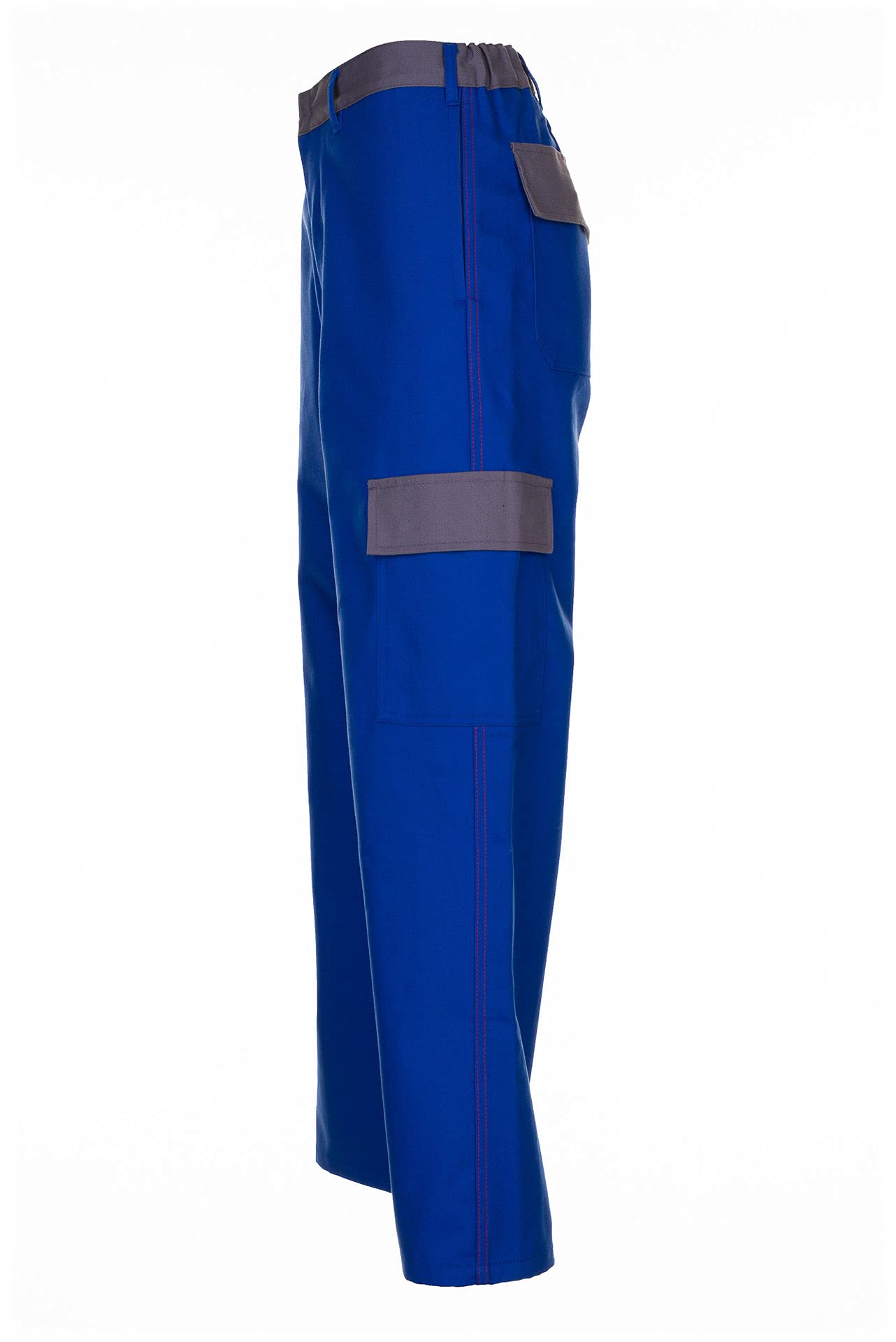 planam-major-protect-bundhose-arbeitshose-in-kornblau-grau image 2