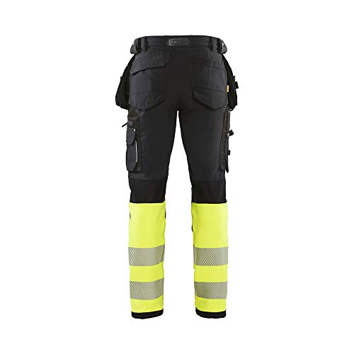 bl-kl-der-1993-hi-vis-4-wege-stretch-hose-schwarz-gelb-gr-e-c148 image 5