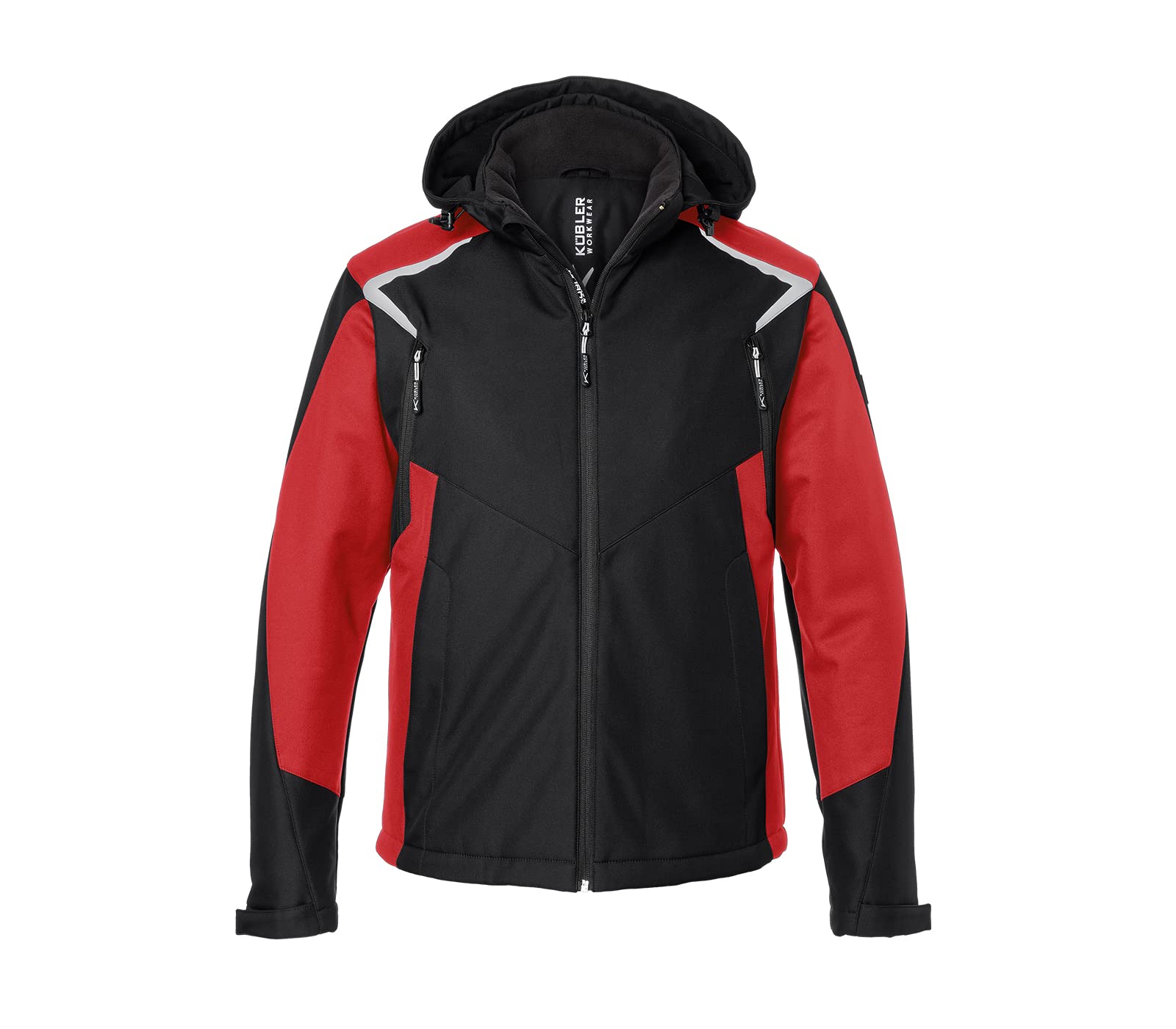 k-bler-activiq-softshell-jacke-herren-windabweisende-arbeitsjacke-mit-reflex image 6