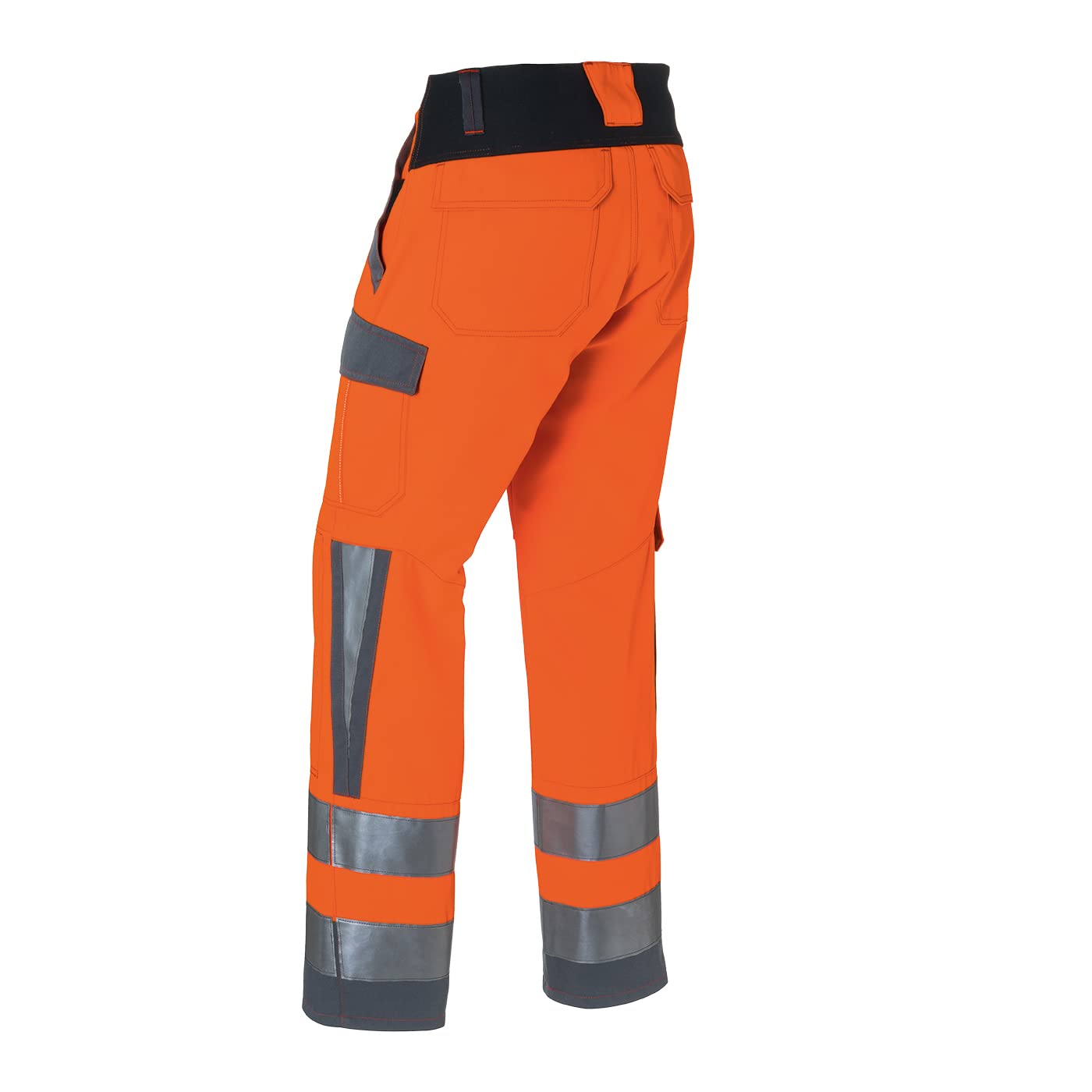 k-bler-activiq-damen-hose-arbeitshose-mit-reflexstreifen image 2