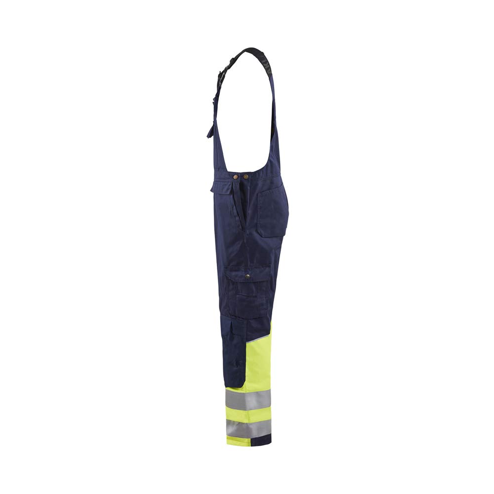 bl-kl-der-2662-high-vis-latzhose-marineblau-gelb-c50 image 3