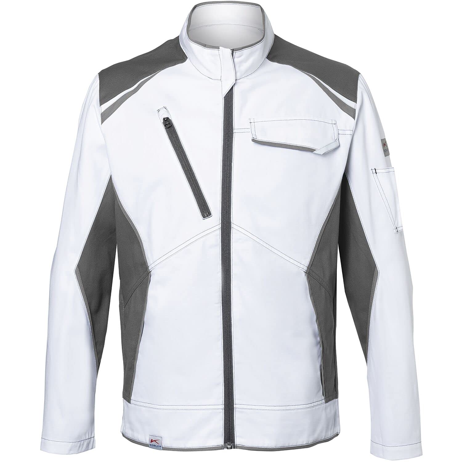 k-bler-iconiq-cotton-jacke-100-baumwolle-wei-anthrazit-gr-xl image 2