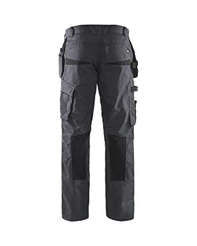 bl-kl-der-service-arbeitshose-mit-stretch-und-nageltaschen-mittelgrau-schwarz image 6