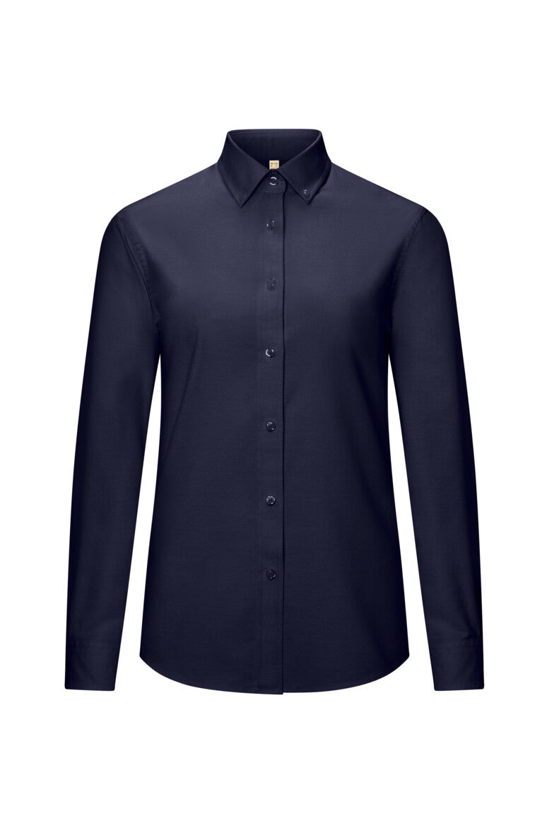 hakro-no-138-oxford-bluse-comfort-fit-damen-oversize-bluse-aus-baumwolle image 1