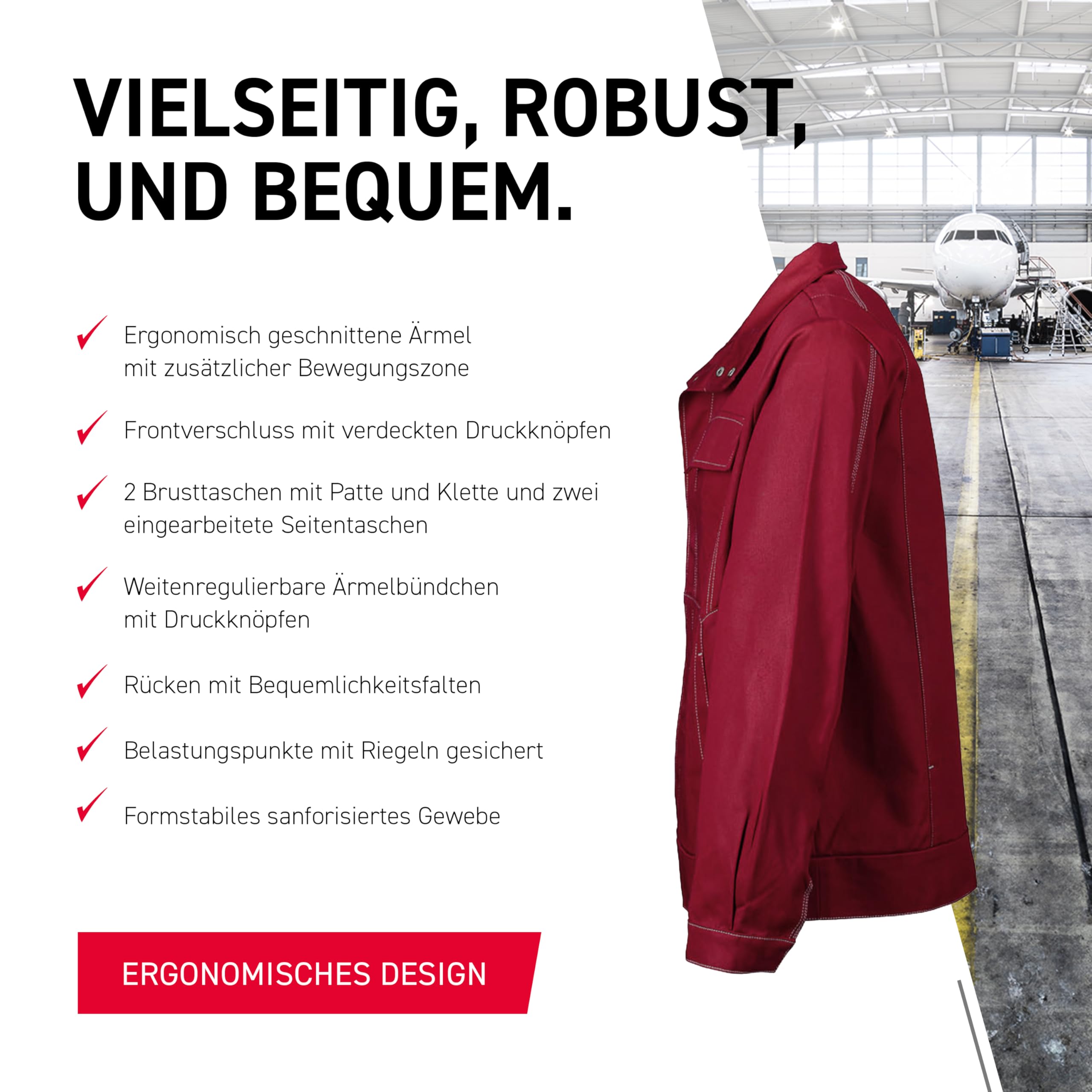 k-bler-organiq-arbeitsjacke-bordeaux-gr-e-102-baumwolle image 5
