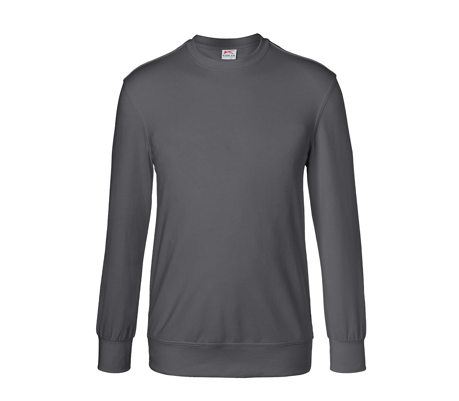 k-bler-shirts-sweatshirt-anthrazit-melange-workwear-sweatshirt image 1