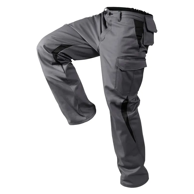 k-bler-workwear-image-dress-leichte-arbeitshose-anthrazit-schwarz-gr-28 image 1