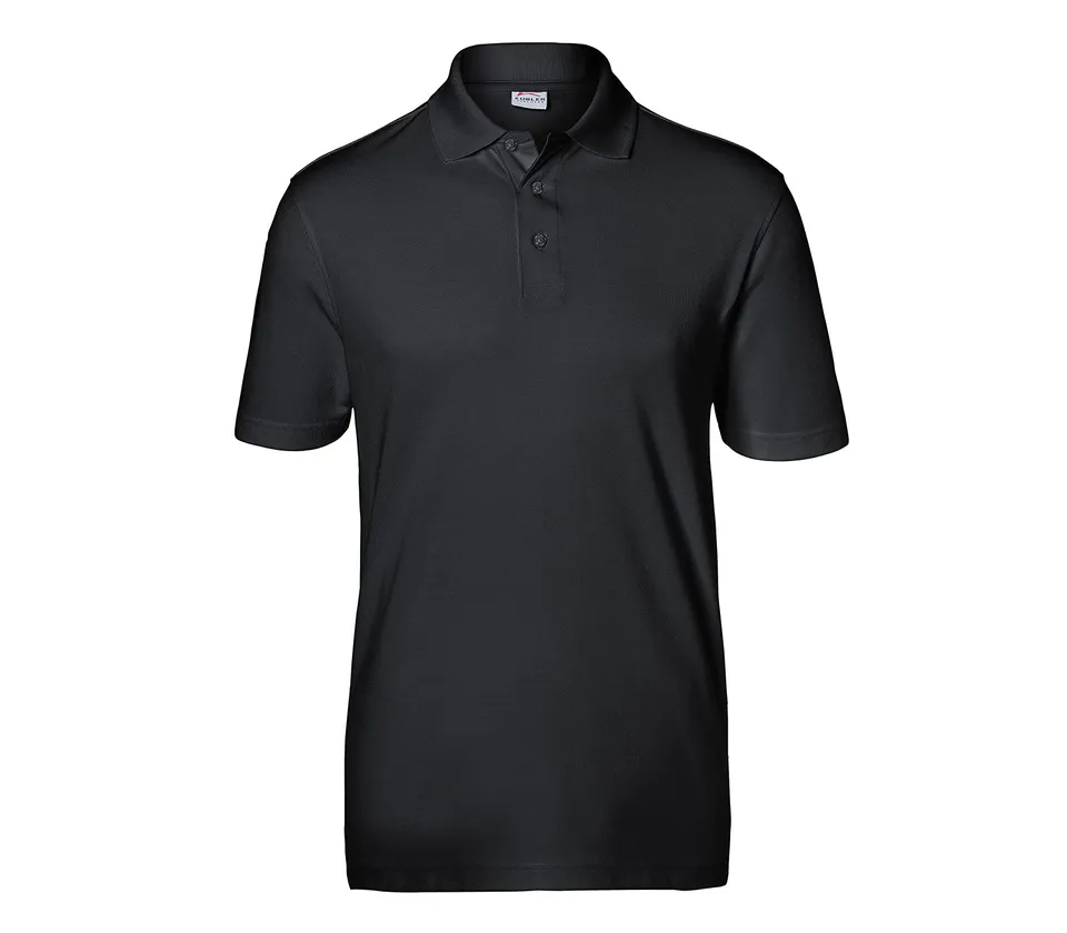 k-bler-shirts-polo-schwarz-gr-e-s-kurzarm-workwear-polo-mit-3er-knopfleiste image 1