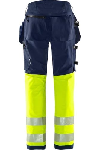 fristads-green-2643-gstp-high-vis-kansas-stretchhose-kl-1-d88-warnschutz-gelb-ma image 8