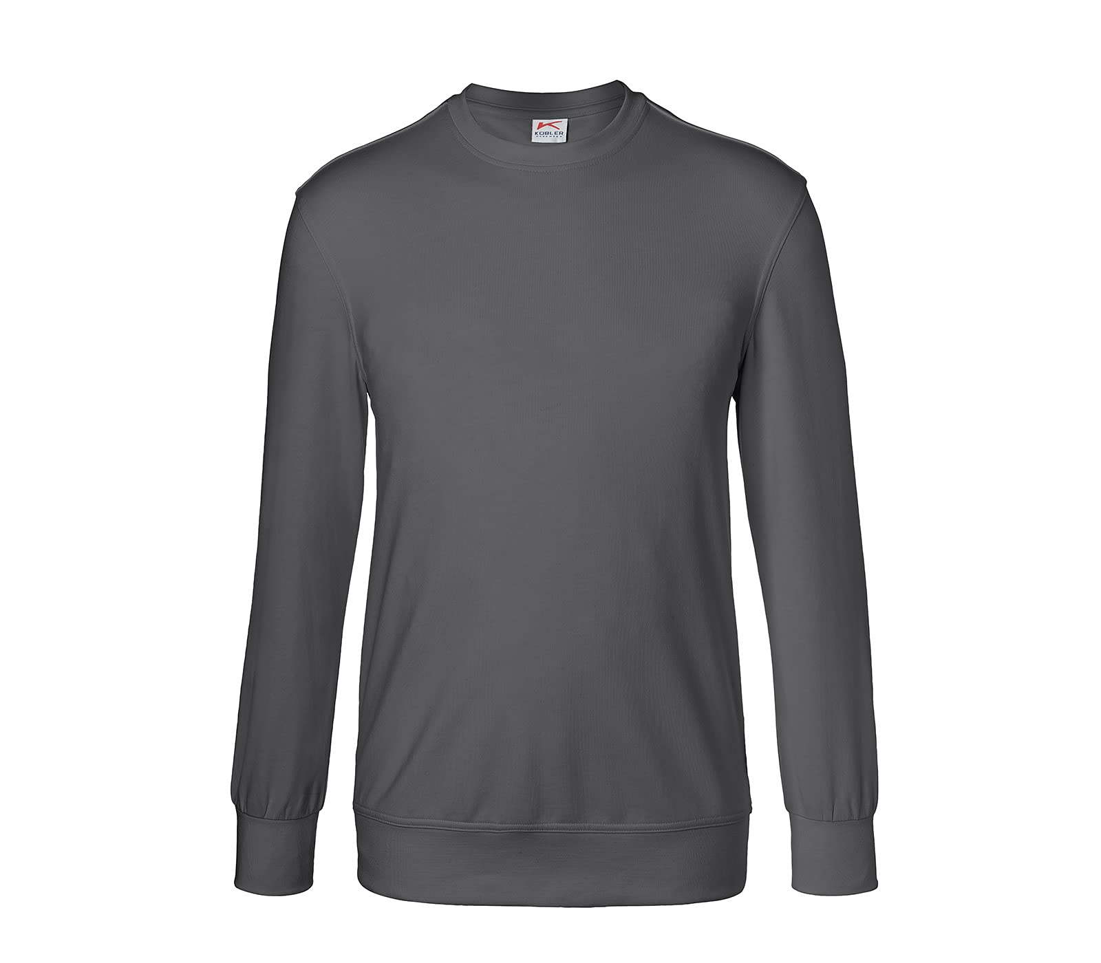 k-bler-shirts-sweatshirt-anthrazit-melange-workwear-sweatshirt image 2