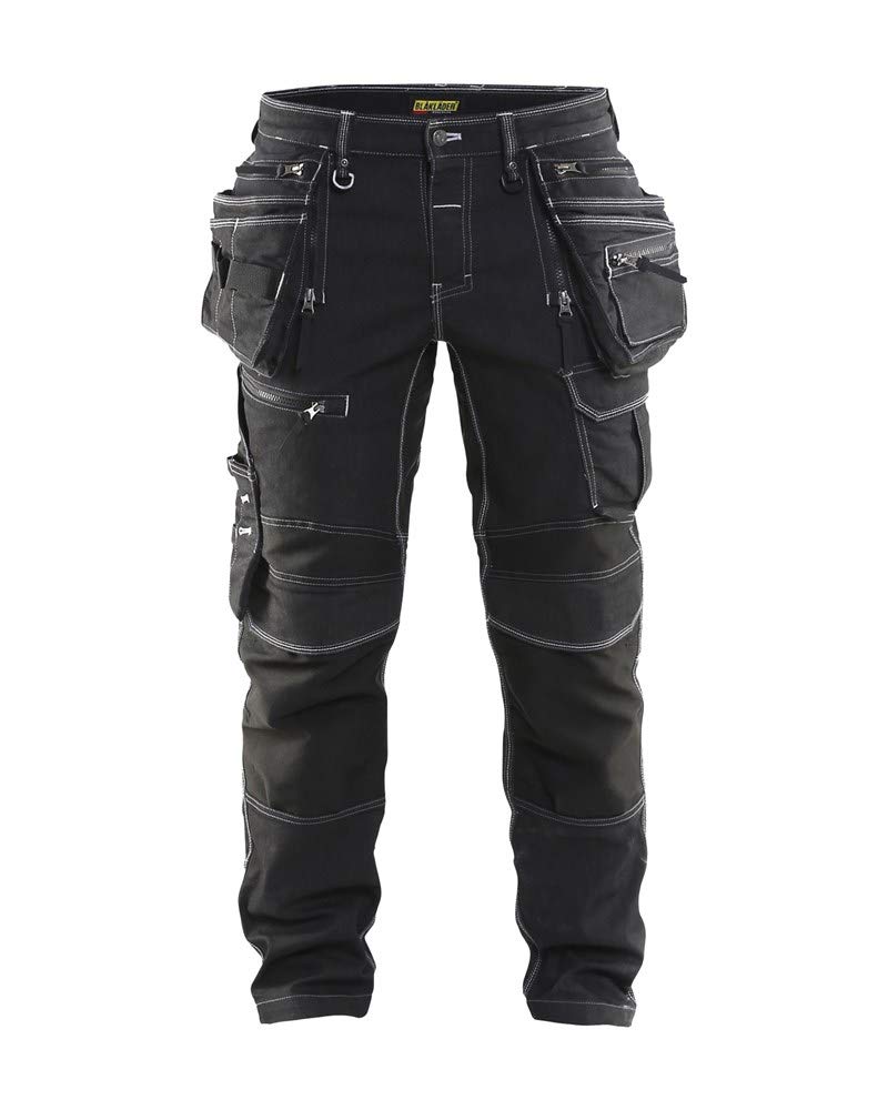 bl-kl-der-19901141-handwerker-hose-stretch-x1900-bundhose-schwarz-c44 image 1