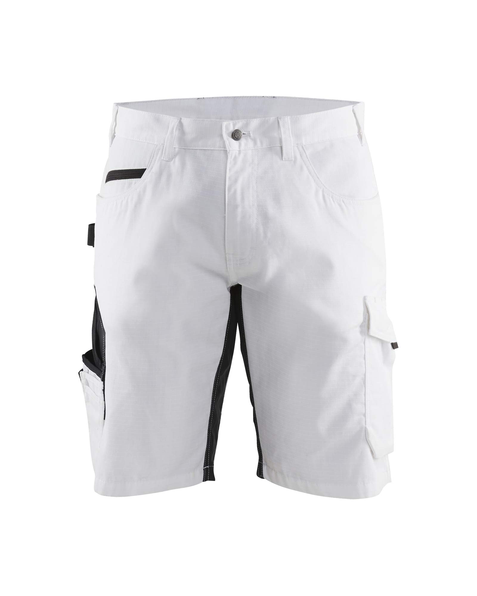 bl-kl-der-1094-maler-shorts-mit-stretch-wei-dunkelgrau image 1