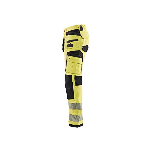 bl-kl-der-1997-4-wege-stretch-high-vis-hose-gelb-schwarz-c146 image 6