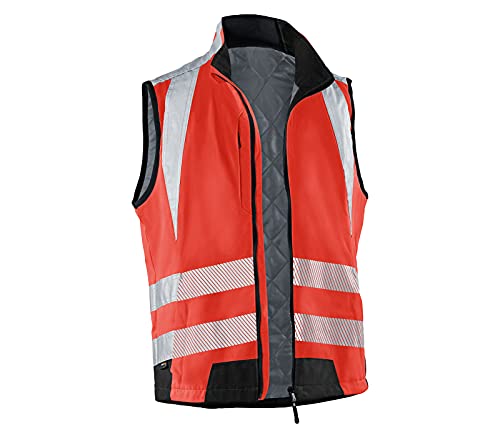 k-bler-reflectiq-weste-psa-2-warnschutz-weste-mit-reflexstreifen-stretch image 3