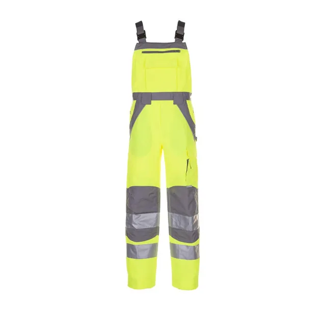 planam-plaline-high-visibility-latzhose-gelb-zink-gr-e-24 image 1