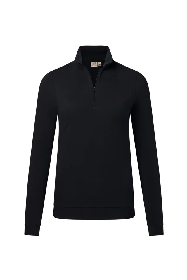 hakro-no-335-damen-zip-longsleeve-piqu-mikralinar-eco image 1