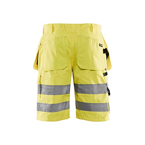 bl-kl-der-1535-klasse-2-high-vis-shorts-high-vis-gelb-gr-e-c50 image 8