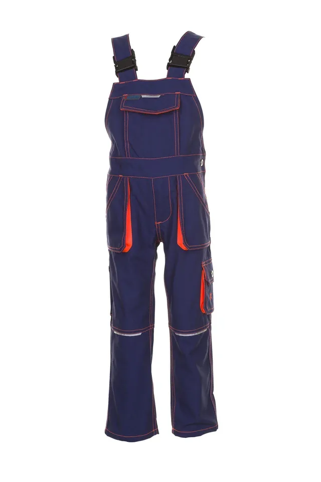 planam-basalt-junior-latzhose-oliv-orange-gr-e-98-104 image 1