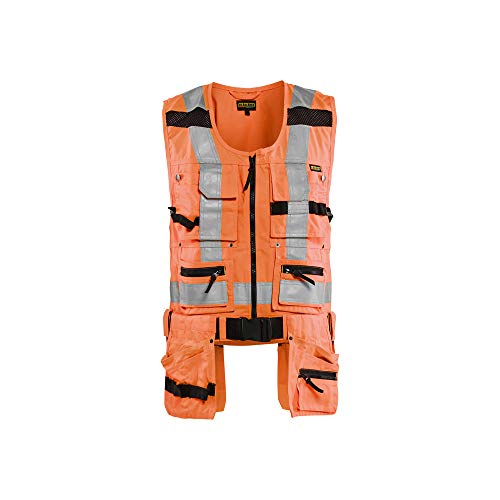 bl-kl-der-3032-high-vis-werkzeugweste-gelb-fluoreszierend-handwerkerweste image 8