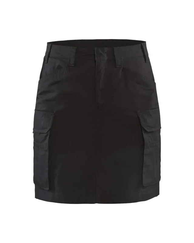 bl-kl-der-7148-servicerock-mit-stretch-c32-schwarz-knielang image 1