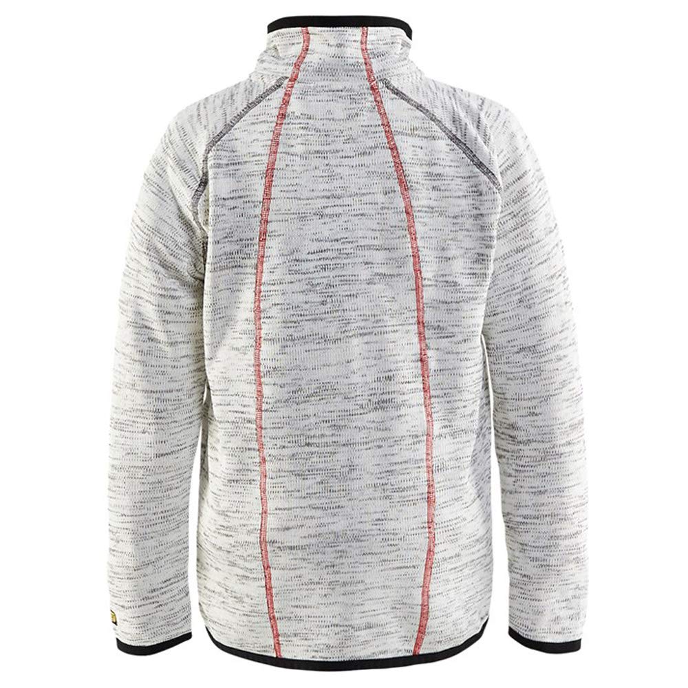 bl-kl-der-kinder-strickjacke-grau-melange-rot-98-104 image 5