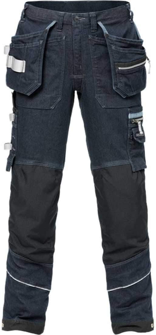 fristads-kansas-handwerker-stretch-jeans-2131-dcs-indigoblau-gr-e-d100 image 1