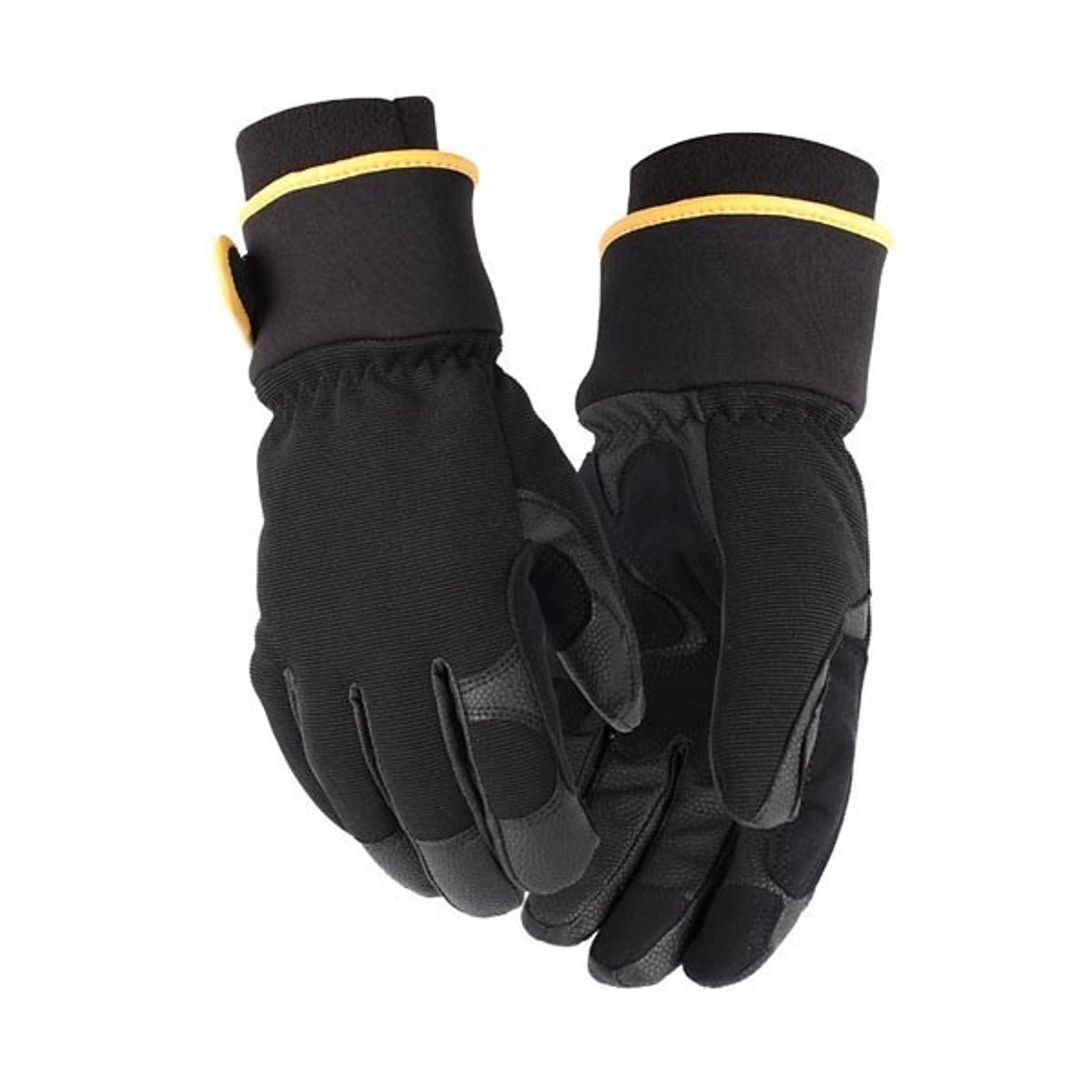 bl-kl-der-2247-arbeitshandschuh-gef-ttert-schwarz-grau-gr-e-11 image 1