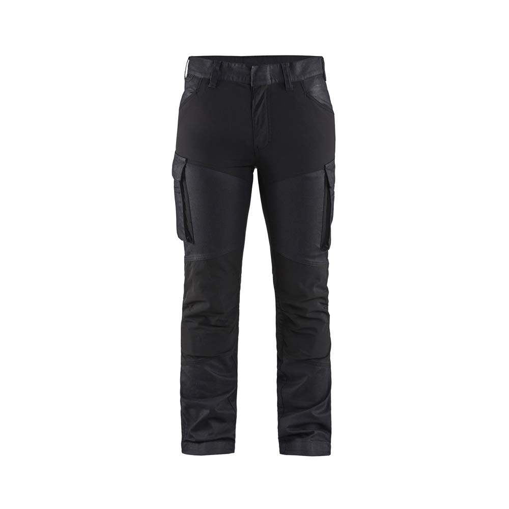 bl-kl-der-service-arbeitshose-stretch-schwarz-regular image 1