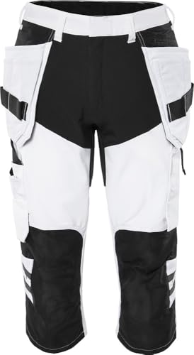 fristads-kansas-3-4-stretchhose-f-r-maler-c48-wei-schwarz image 8